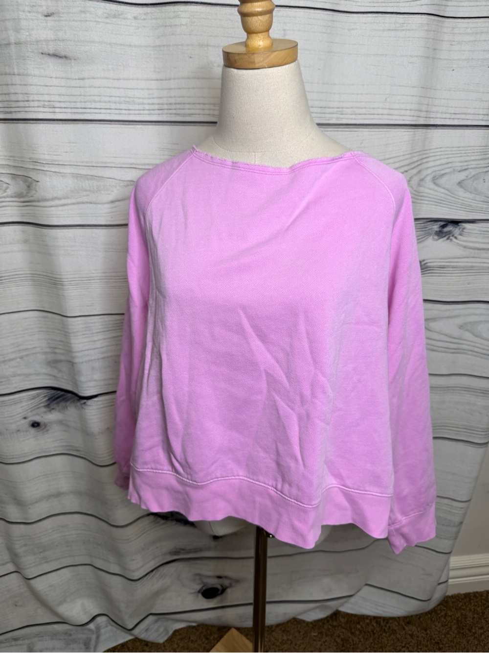 PINK Victoria's Secret Pastel Lilac Pullover Sweatshirt